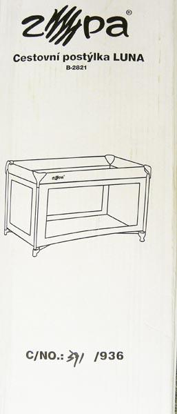 Children's travel cot