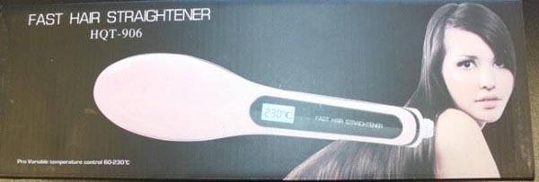 Hair straightener
