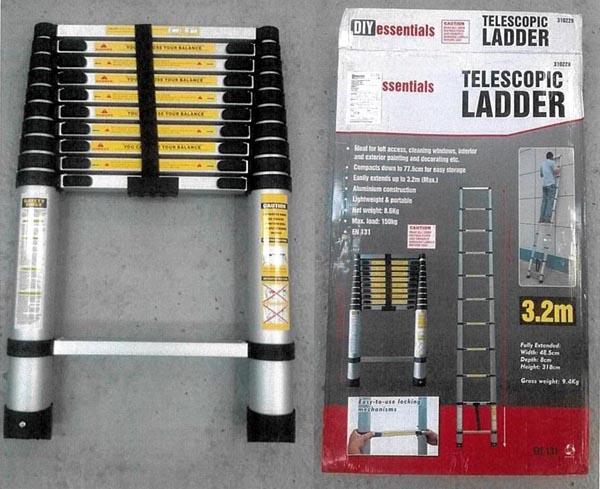 Aluminium ladder