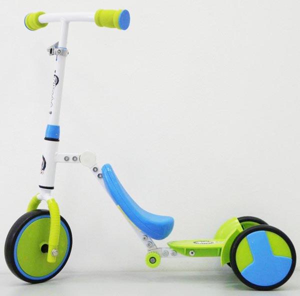 Convertible tricycle-scooter