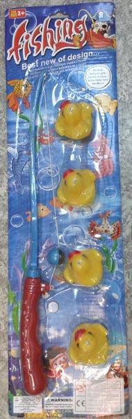 Magnetic fishing toy