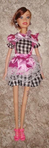 Plastic doll set