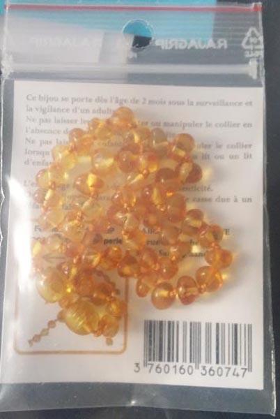 Amber necklace