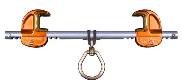 Anchorage clamp for steel girders