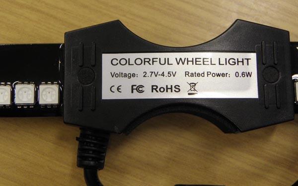 Bicycle wheel light