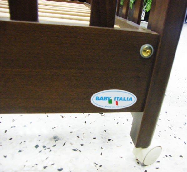 Wooden cot