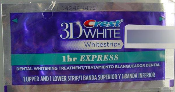 Teeth whitening strips