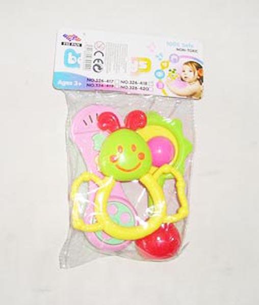 Plastic rattles