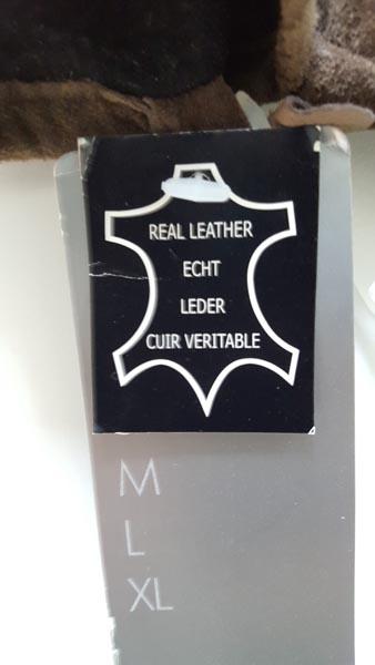 Women's leather gloves