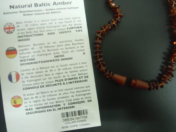 Amber necklace