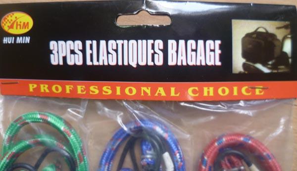Elastic luggage straps