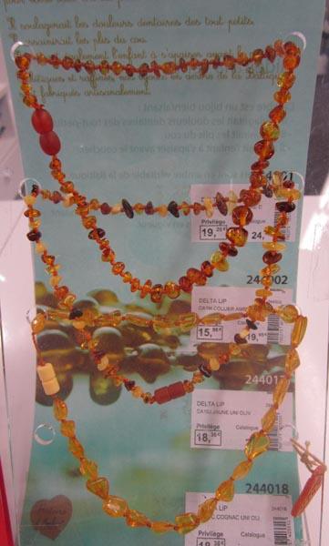 Amber necklace