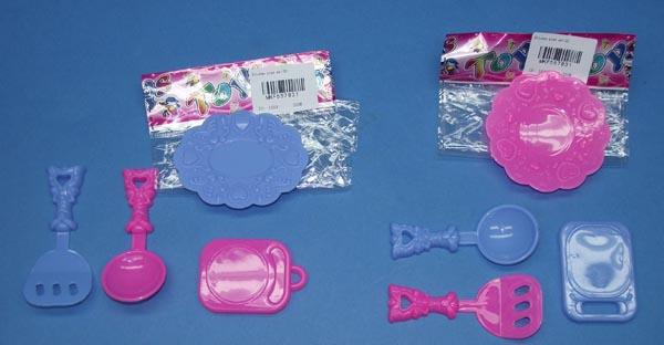 Toy kitchen playset