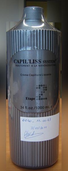 Hair straightening product