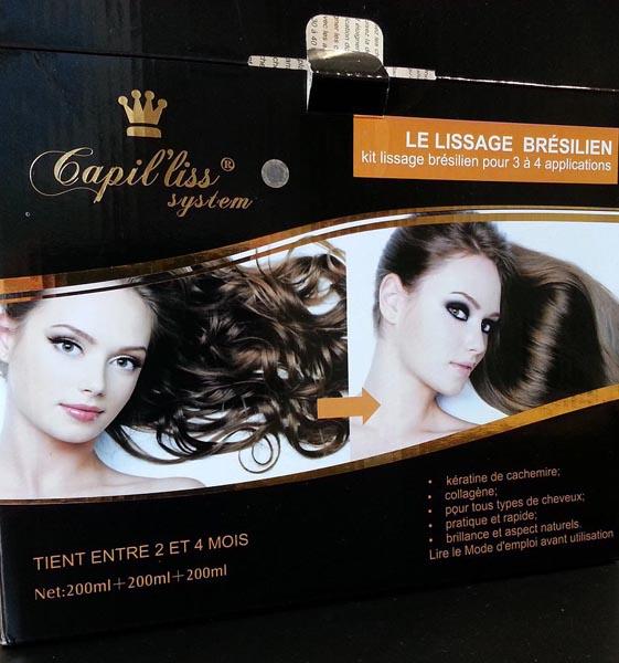 Hair straightening product