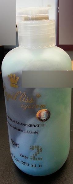 Hair straightening product