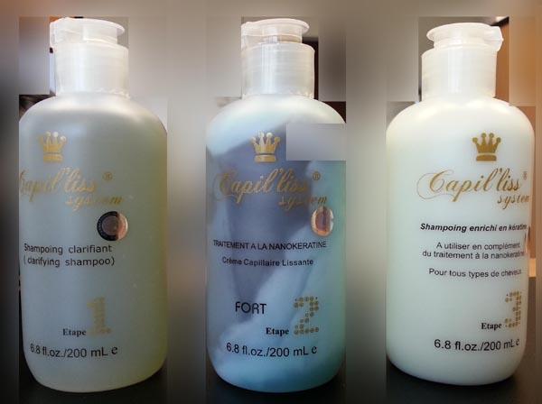 Hair straightening product