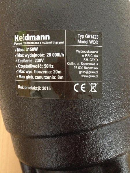 Submersible pump