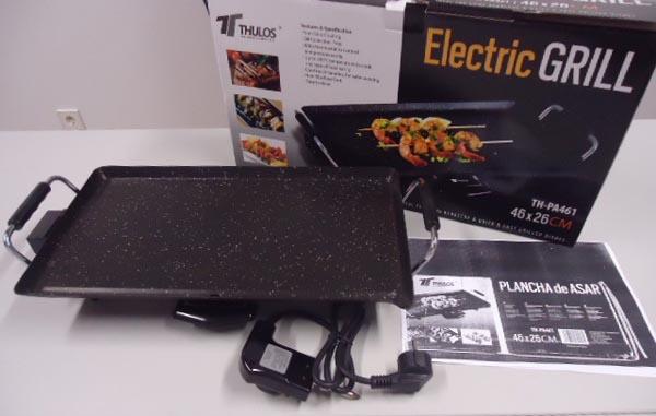 Electric griddle pan
