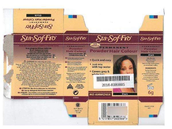 Hair colouring product