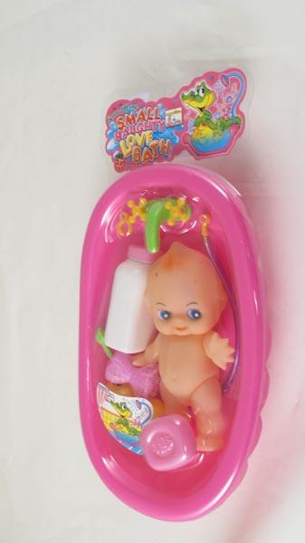 Plastic doll set