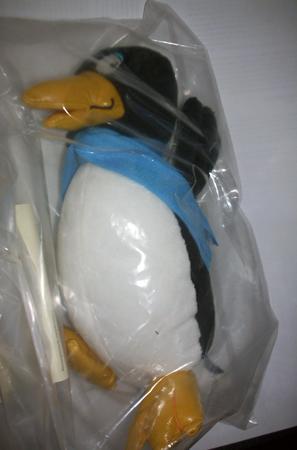 Penguin cuddly toy