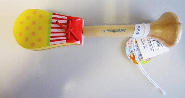 Wooden musical toy (castanets)