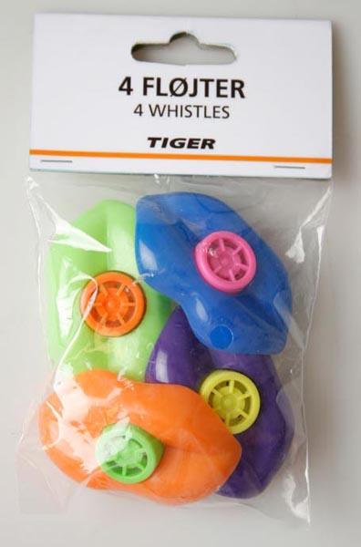 Set of whistles