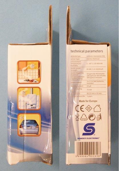 Carbon monoxide detector