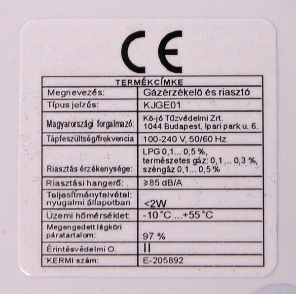 Carbon monoxide detector