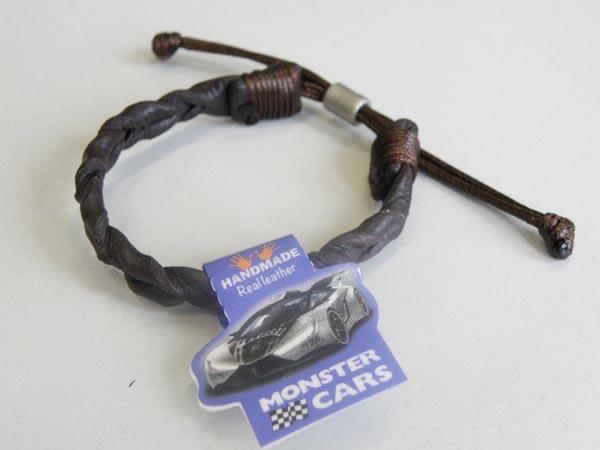 Leather wristband
