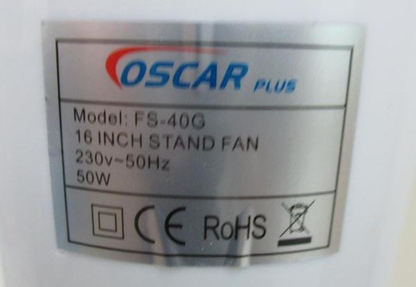 Stand fan