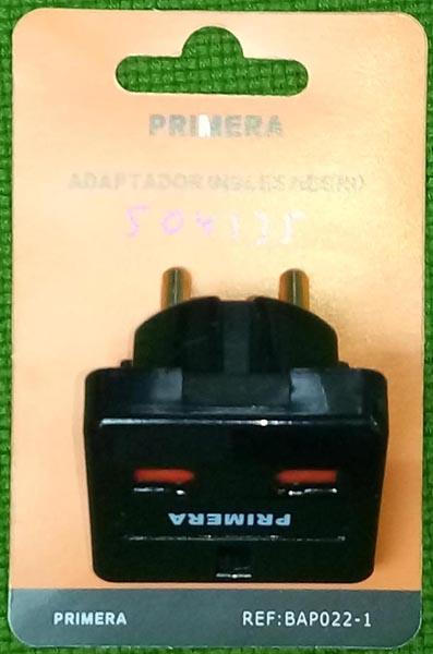 Travel plug adaptor