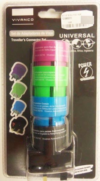 Travel plug adaptors