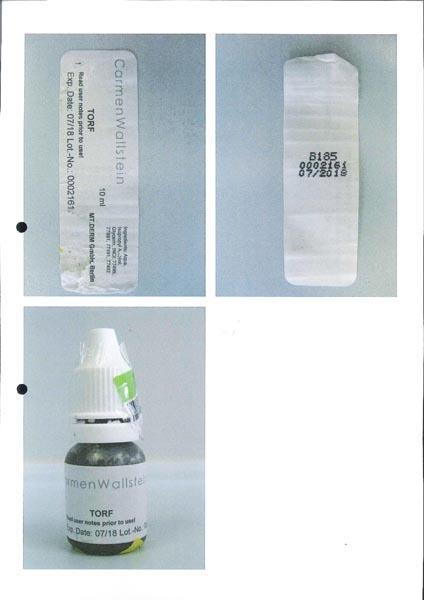 Ink for permanent make-up