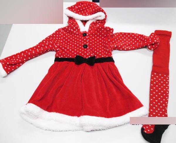 Children's fancy dress/nightwear with stockings