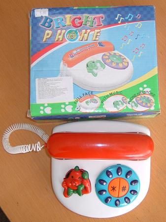 Toy phone “BRIGHT PHONE” (TOYS)