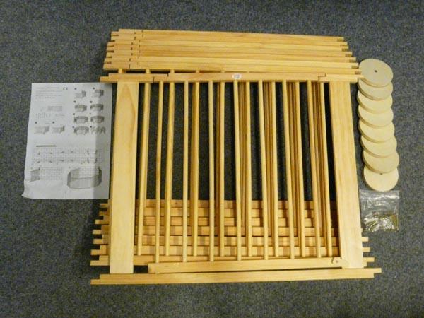 Wooden playpen