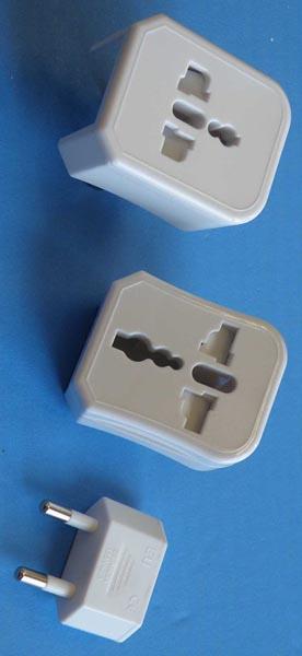 Universal travel adaptors