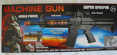 Toy gun with laser Super weapon