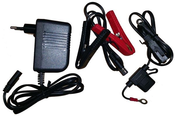 Motorcycle battery charger