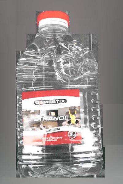 Ethanol for flueless stoves/fireplaces