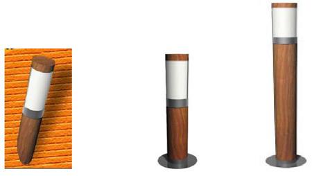 Lamps for outdoor use “CASTORAMA, SOLTERA” (220 V)