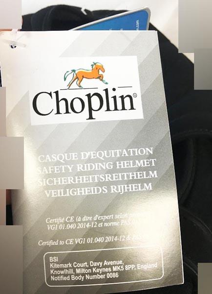 Equestrian helmet