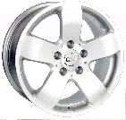 Aluminium light metal wheel for use on motor cars “SMC”