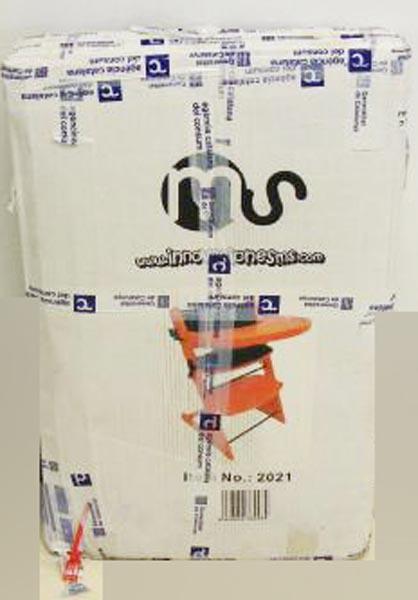 Wooden high-chair