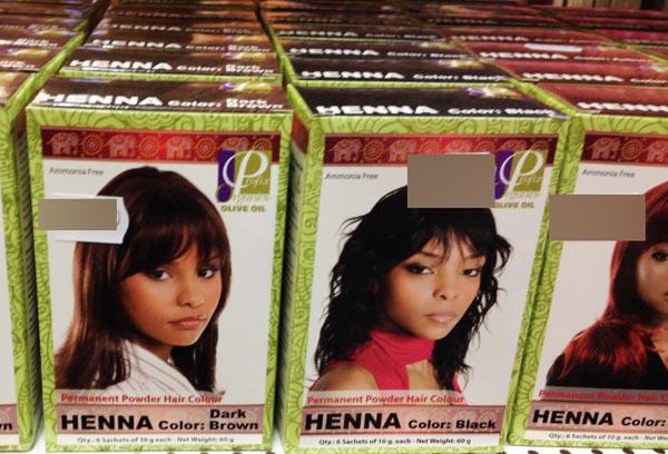 Hair colouring product