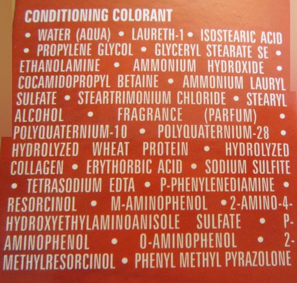 Hair dye