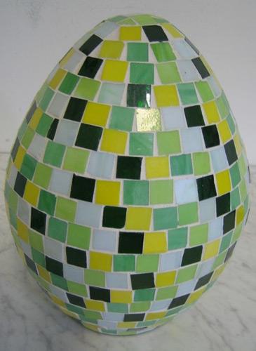 Desk lamps with mosaic lamp shade
