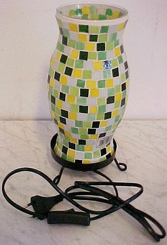 Desk lamps with mosaic lamp shade